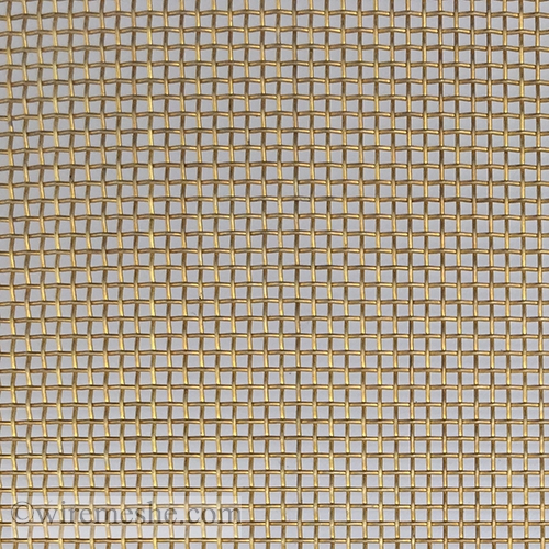 20 Mesh Wire Dia. 0.37mm Brass Wire Mesh DXR Wire Mesh